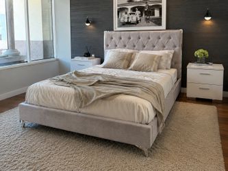 Queen bed frame