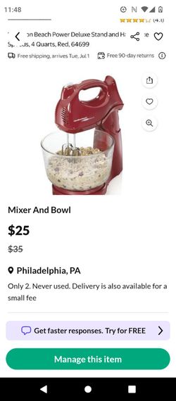 Mixer And Bowl