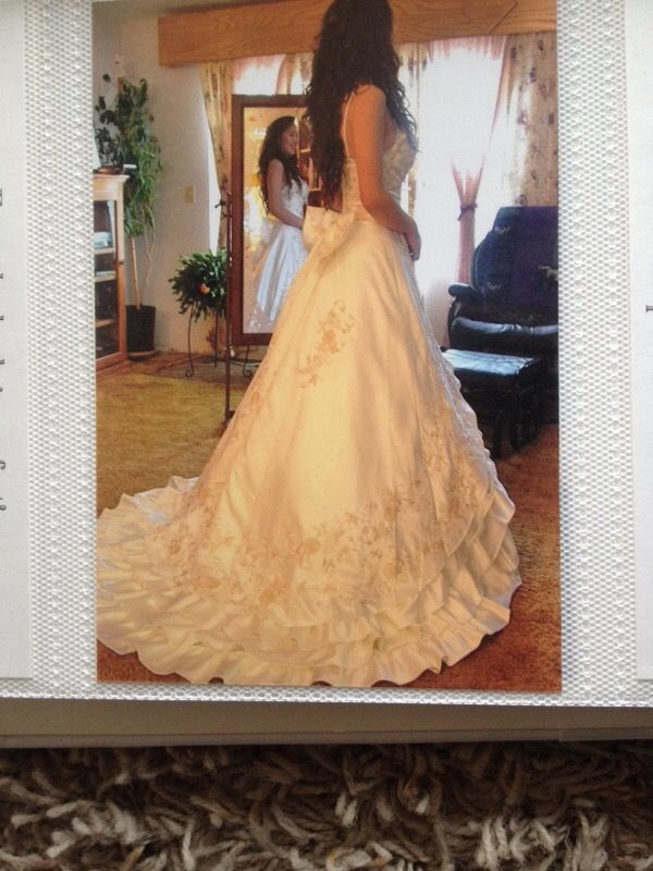 Beautiful wedding dress