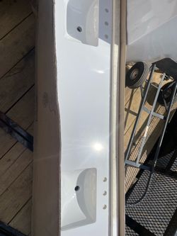 His and hers engineered marble vanity