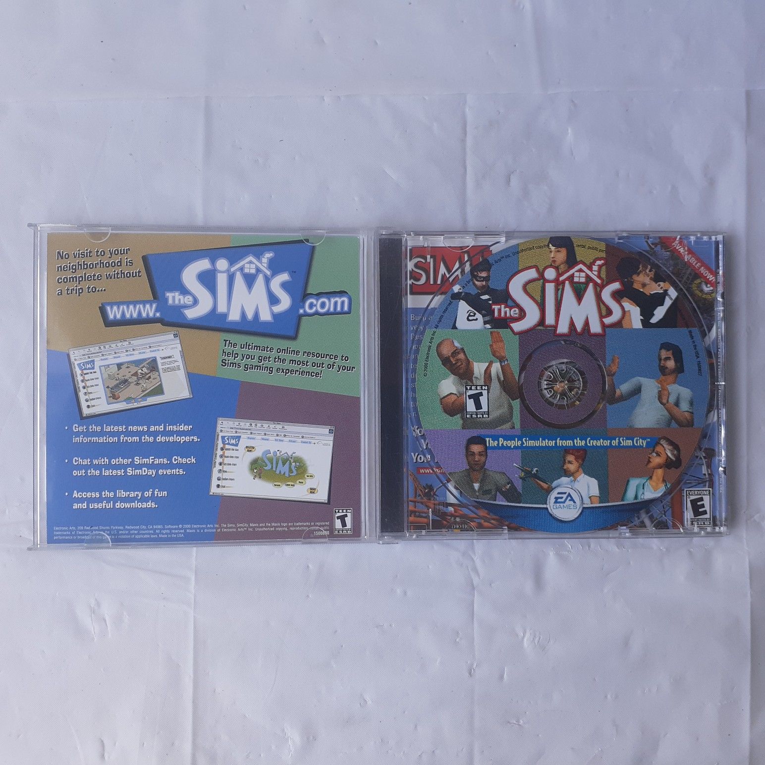 Sims Original PC Game (2000) CD Rom Mac Windows Computer Game Classic