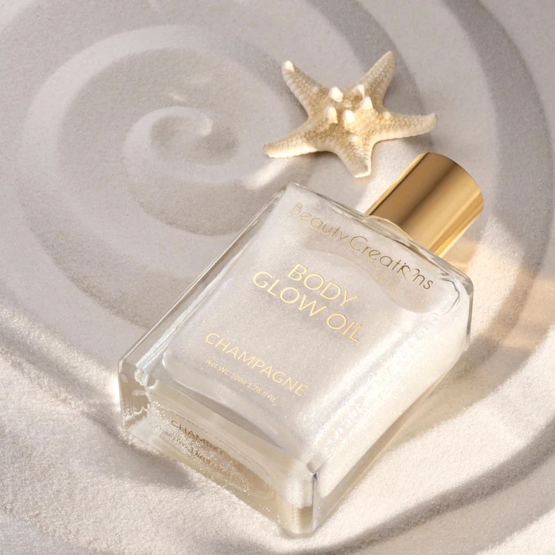 Champagne : Body Glow Oil Beauty Creations