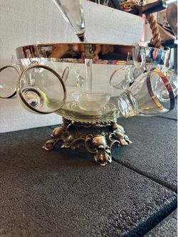 Vintage punch bowl
