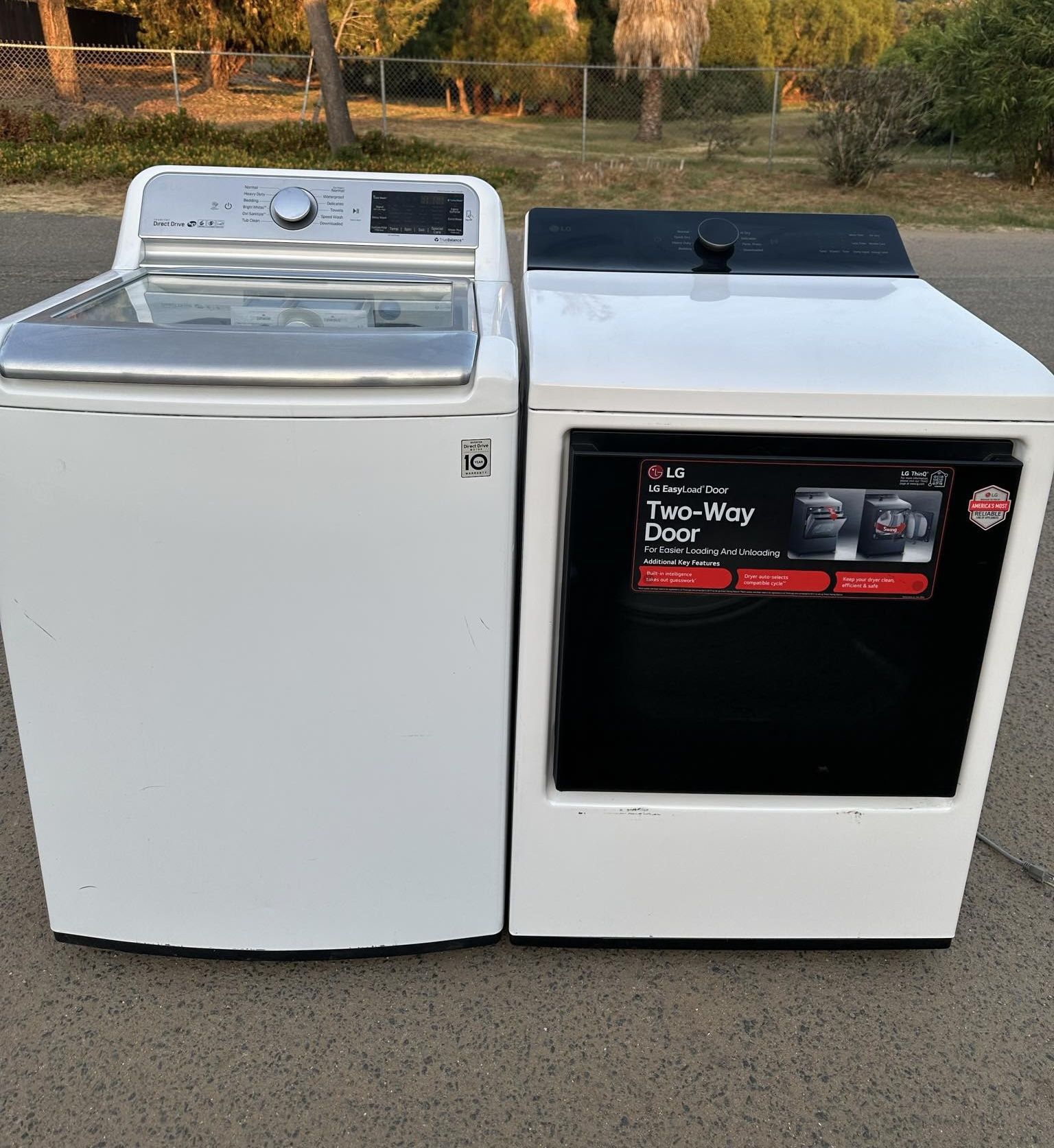 LG Washer And Gas Dryer