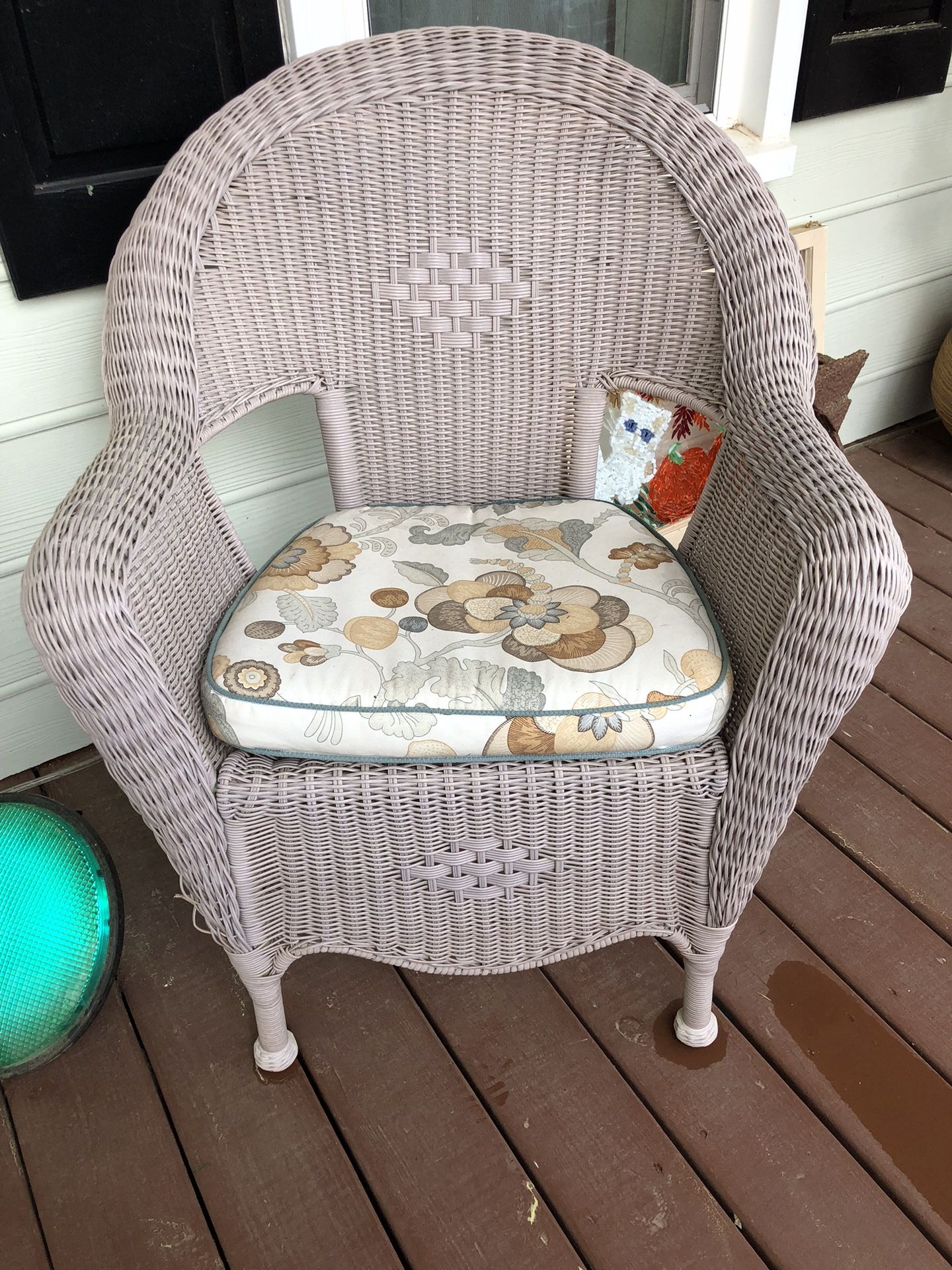 four Chairs With Cushions