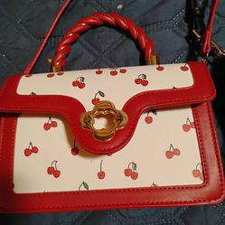Small Cherry Purse