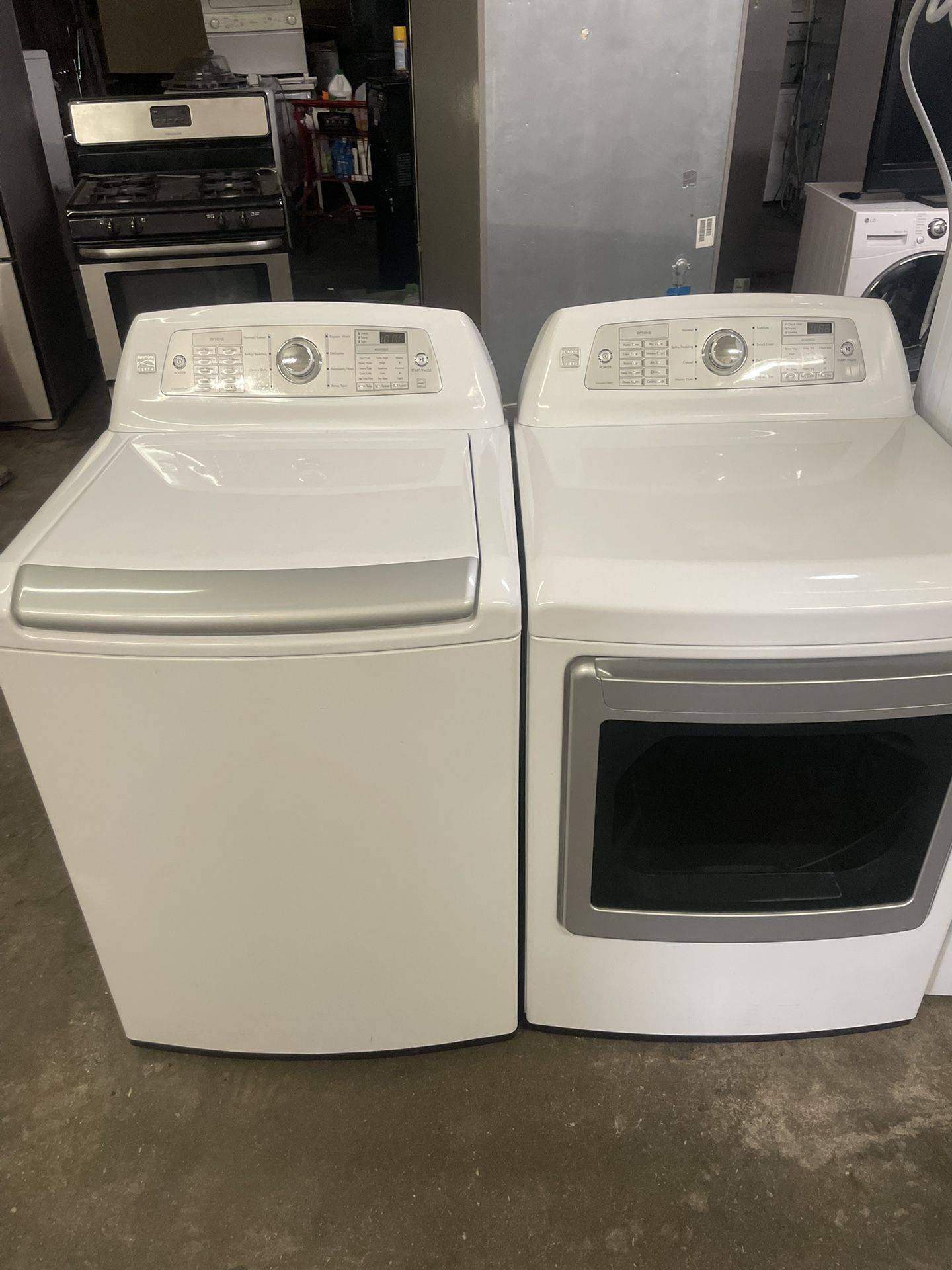Kenmore Elite Washer & Dryer Set β $400 OTD β Cosmetic Rust Only