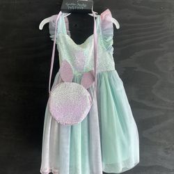 NEW Summer Easter Girls Dress W/Bunny Purse Size 4
