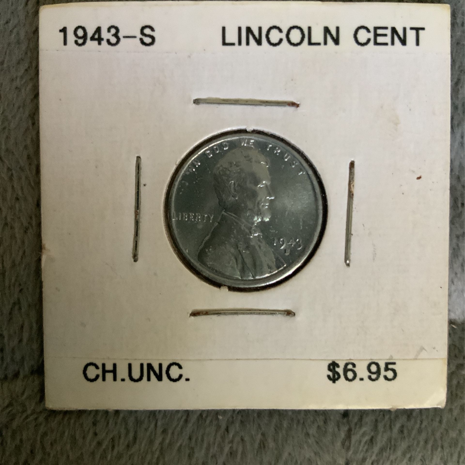 1943-S Lincoln Cent Wheat Penny