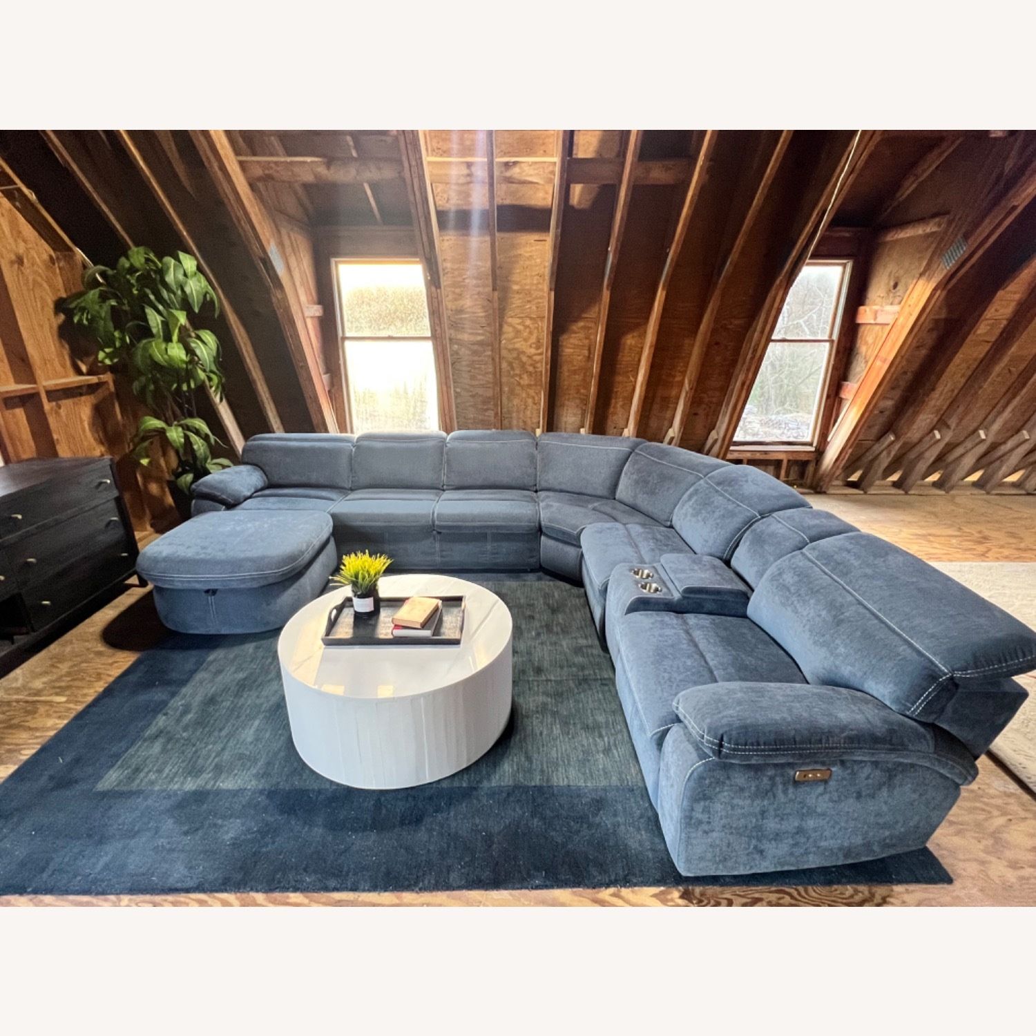 Blue Playhouse Sectional