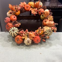 Thanking Wreath 24 inches