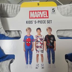 Marvel Spider-Man Kids' 5-Piece Clothing Set Size 5