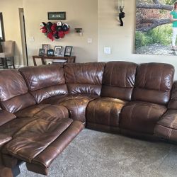 Leather Couch