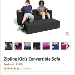 Zipline Kid's Convertible Sofa