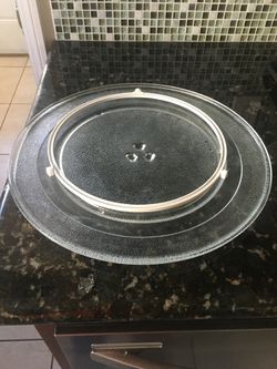 Round Glass Tray for Sharp R551ZS Microwave