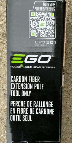 BRAND NEW EGO Power+ EP7501 Carbon Fiber 31" Extension Pole for PSA1000 and PSA1020 Pole Saws