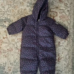 12-18mos Baby gap Girls Snow suit 