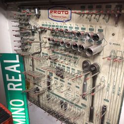 Proto Tool Display Board With Tools 