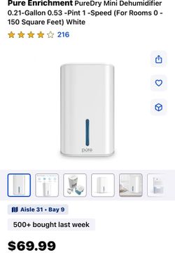 Dehumidifier Pure Enrichment 