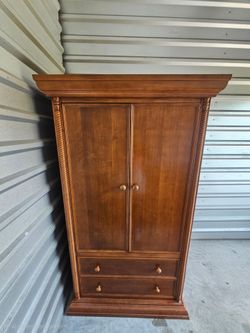 $65 Gorgeous brown Armoire!!