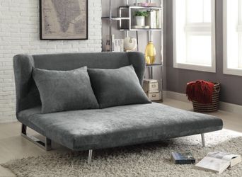New grey sofa sleeper