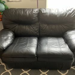 Black couch 