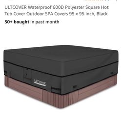 ULTCOVER Hot Tub Cover (95”x95”)