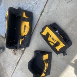 3 Dewalt Tool Bags