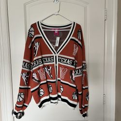 Queen Of Sparkle UT Basketball Cardigan