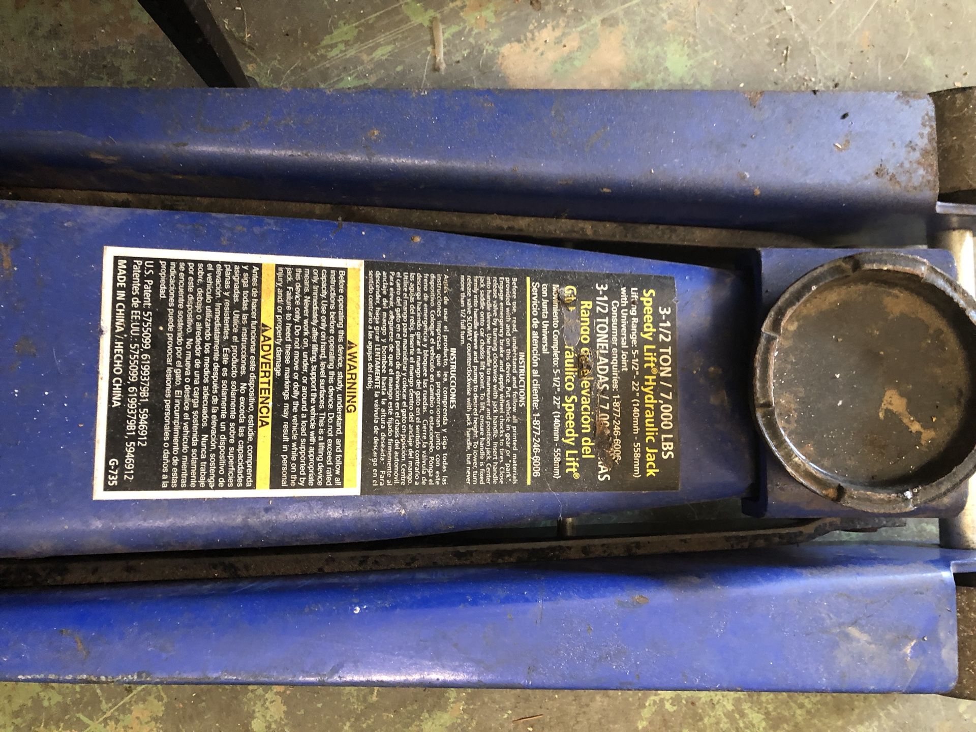 Michelin 3.5 Ton Floor Jack for Sale in New Port Richey, FL OfferUp