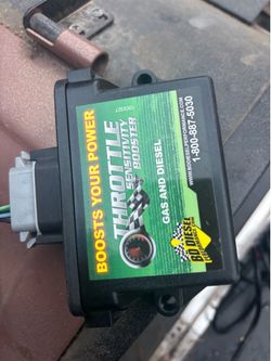 Throttle controller and booster and 5 inch exhaust pipe for diesel