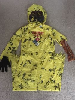 Biohazard Zombie Halloween Costume - size Child’s Large