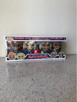 Iron Maiden 4 Pack Funko Pop Glows in the Dark