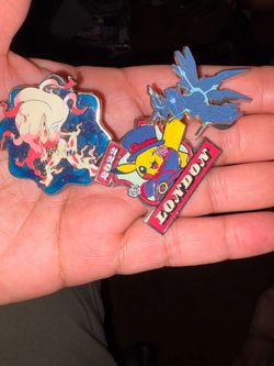Pokémon Enamel Pins Set of 3
