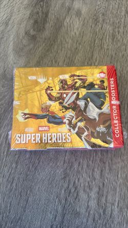 Magic: The Gathering Marvel Super Heroes Collector Booster Box 12 Packs