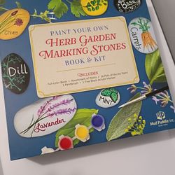 Herb Garden Stones Marking Kit