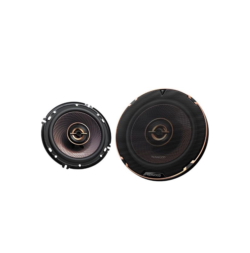Kenwood KFC-653 6-1/2" 2-Way Concert Series Car Speakers – 320W Peak Power, Polypropylene Woofer Cone, Balanced Dome Tweeter, Acoustic Sound Harmonize