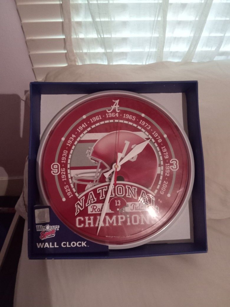 Alabama Clock National Championship