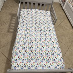 Toddler Bed With Mattress ( Never Used)