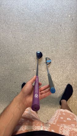 Kids Putter and 3wood