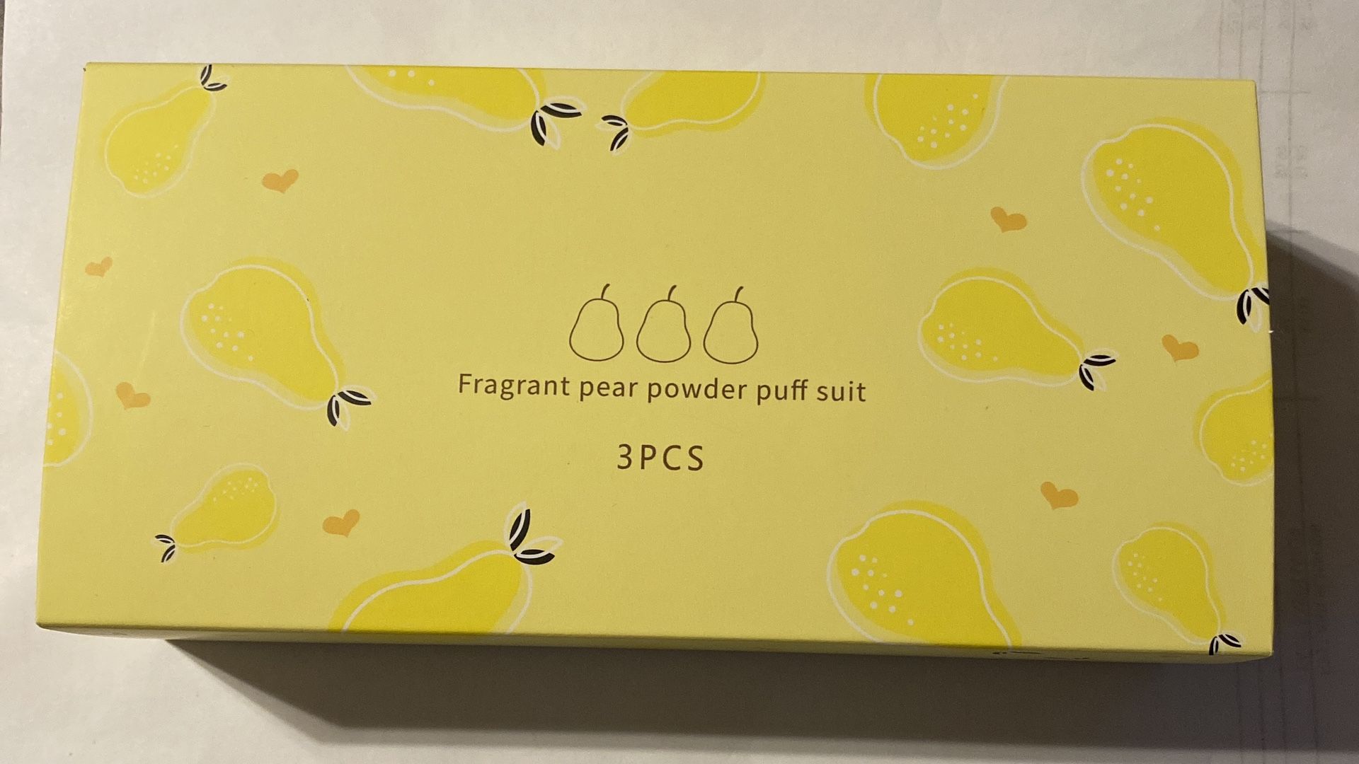 3pcs Pear Shaped Beauty Blenders 