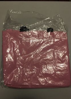 New pink tote bag