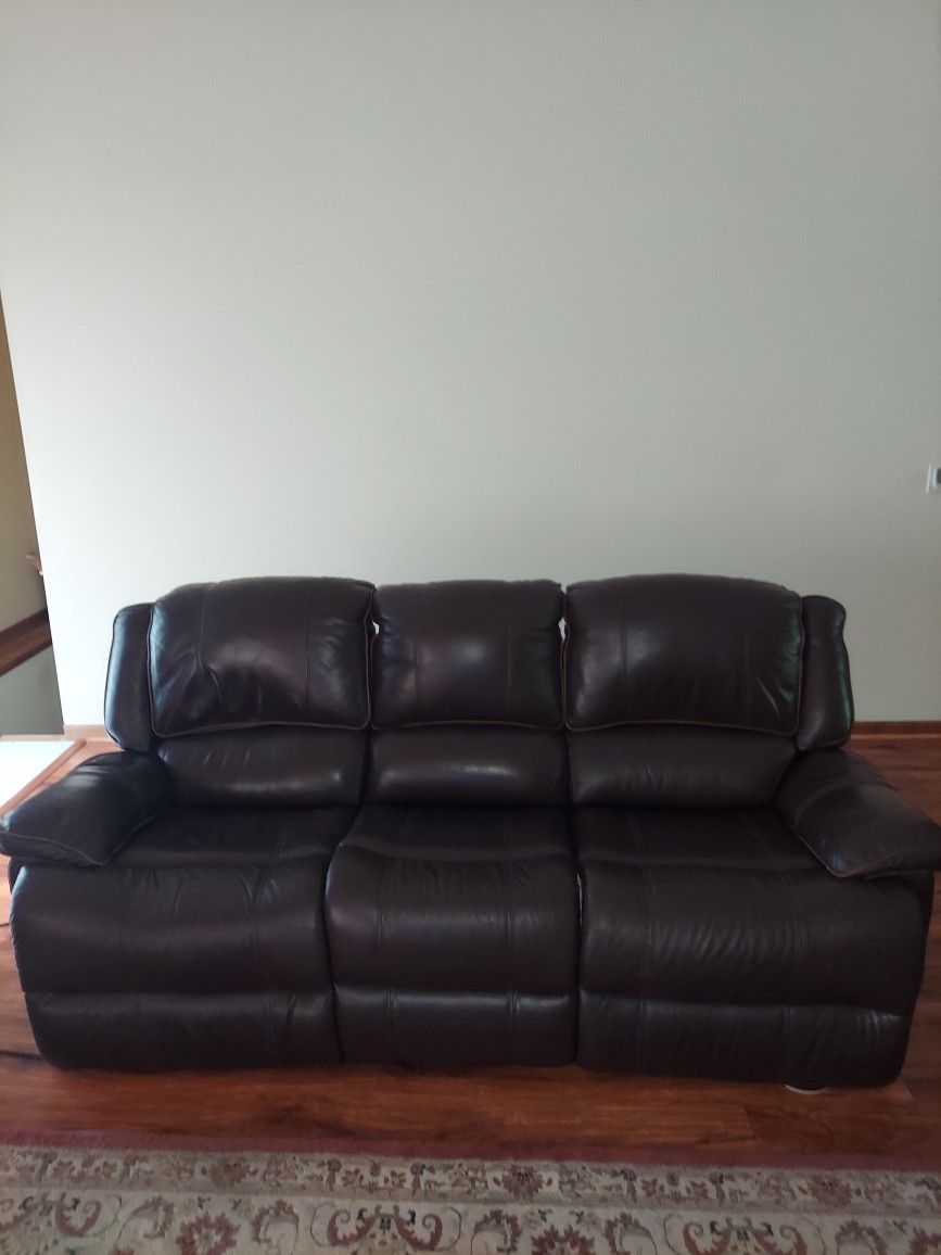 LEATHER SOFA
