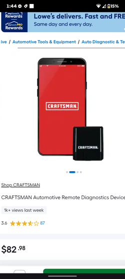 Diagnostic obd scanner