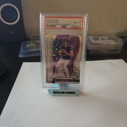 2024 JJ MCCARTHY MOSAIC INTRODUCTIONS SILVER PSA 10