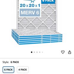 Aerostar Air Filter 20x20x1 