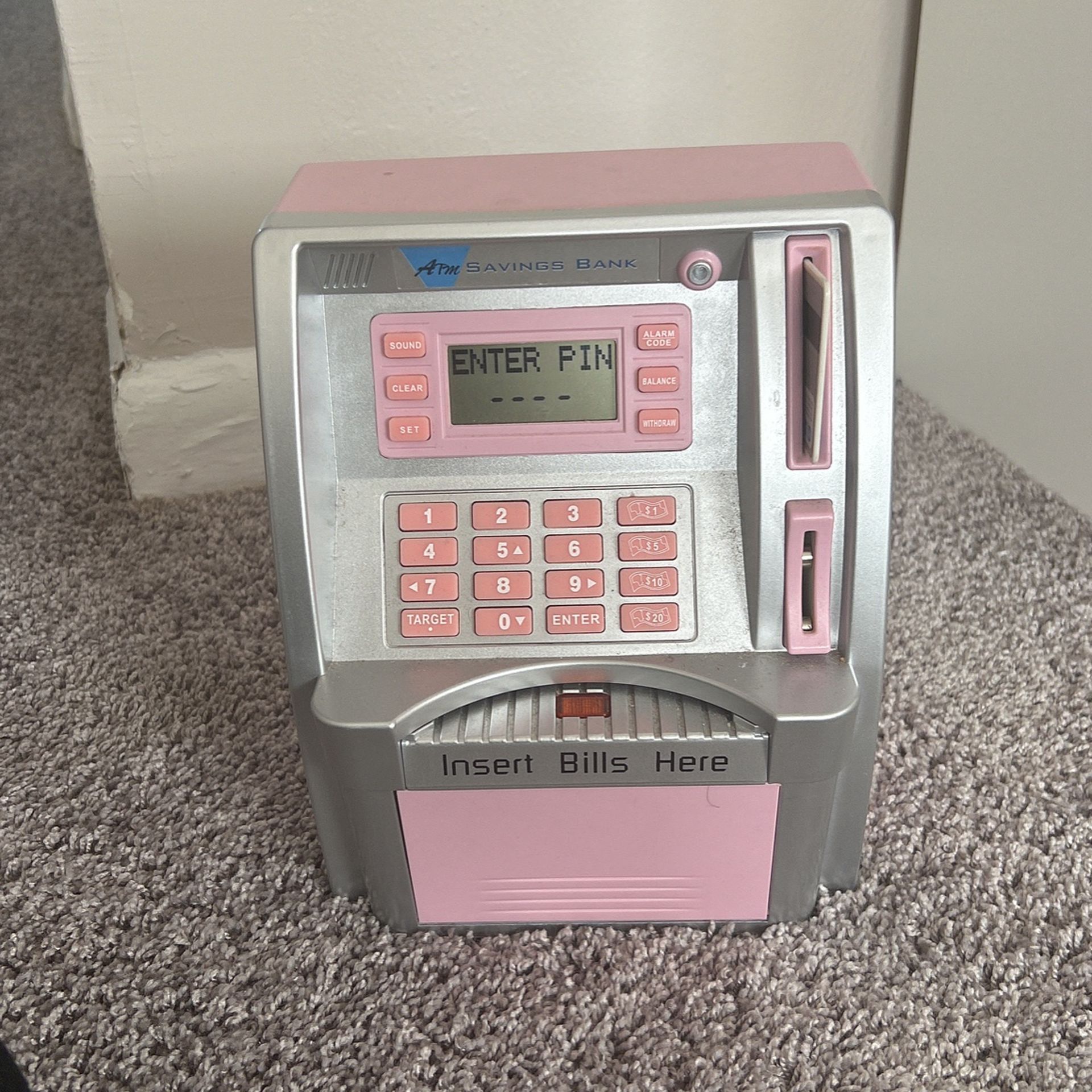 Updated ATM Piggy Bank