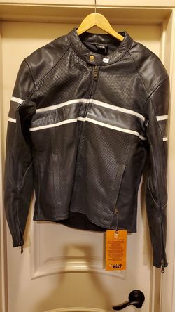 Bilt Perforated Leather Motorcycle Jacket for Sale in Los Angeles