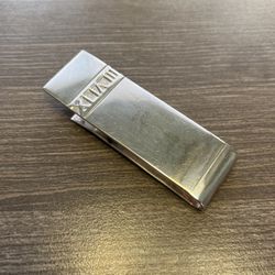 Tiffany & Co,  .925 silver Roman Numeral Style money clip