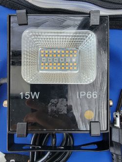 LED Flood Light Outdoor, 15W RGB Color Changing, Bluetooth Smart Floodlights RGBW 2700K Warm White & 16 Million Colors, 20 Modes, Grouping, Timing, IP